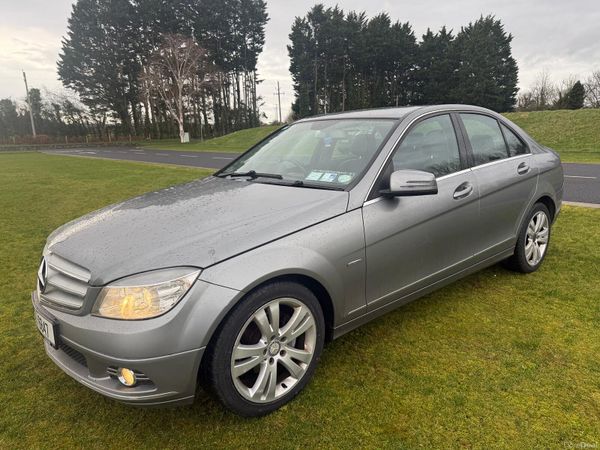 Mercedes-Benz C-Class Saloon, Petrol, 2010, Silver
