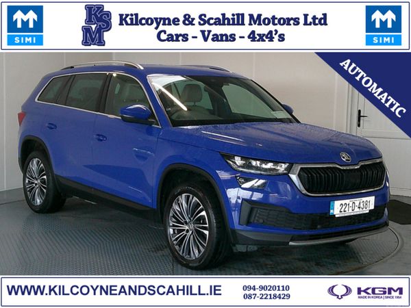 Skoda Kodiaq SUV, Diesel, 2022, Blue
