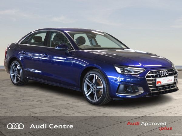 Audi A4 Saloon, Diesel, 2023, Blue