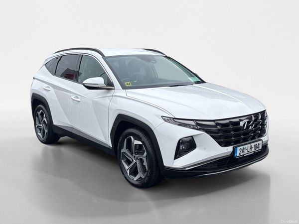 Hyundai Tucson SUV, Petrol Hybrid, 2024, White