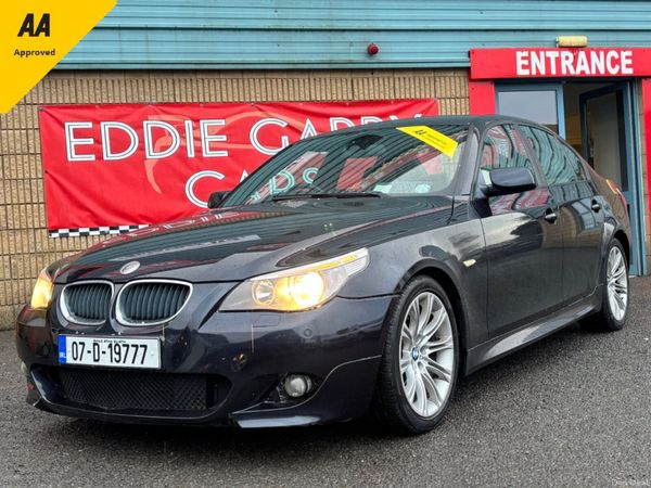 BMW 5-Series Saloon, Diesel, 2007, Black