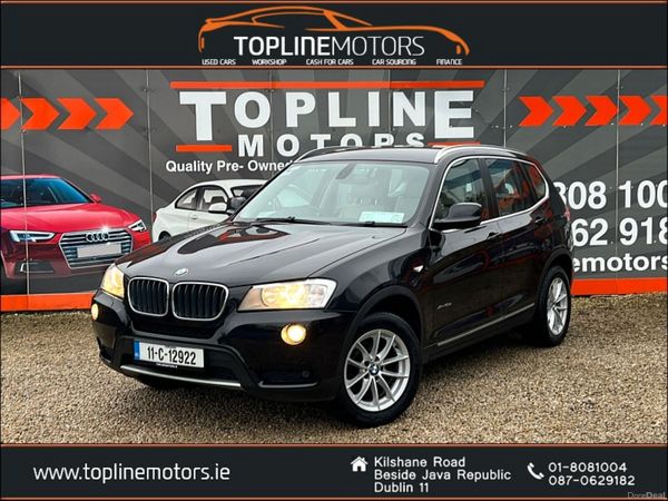 BMW X3 SUV, Diesel, 2011, Black