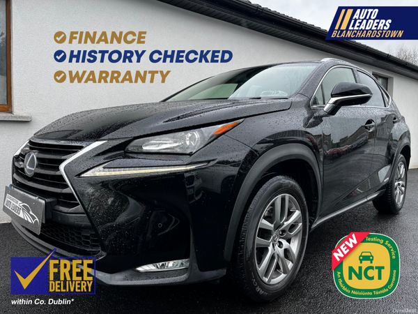 Lexus NX SUV, Petrol Hybrid, 2017, Black