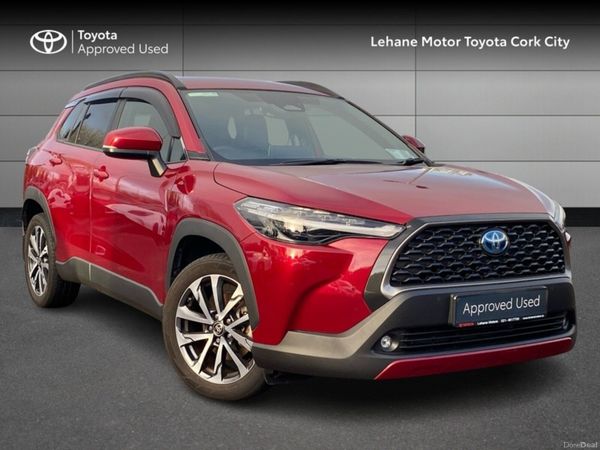 Toyota Corolla Cross Hatchback, Petrol Hybrid, 2024, Red