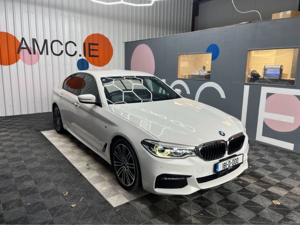 BMW 5-Series Saloon, Diesel, 2018, White