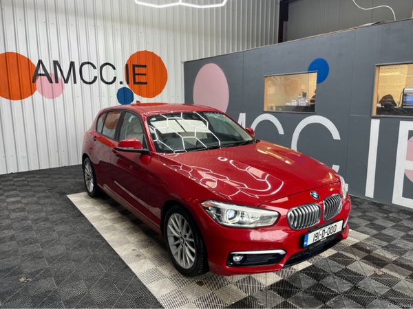 BMW 1-Series Hatchback, Diesel, 2019, Red