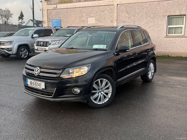 Volkswagen Tiguan SUV, Diesel, 2016, Black