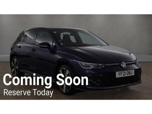 Volkswagen Golf Hatchback, Petrol Hybrid, 2021, Blue