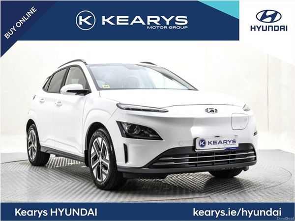 Hyundai KONA SUV, Electric, 2023, White