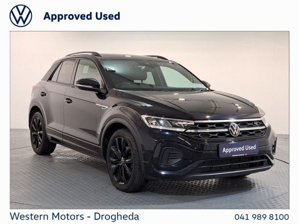 Volkswagen T-Roc SUV, Petrol, 2023, Black