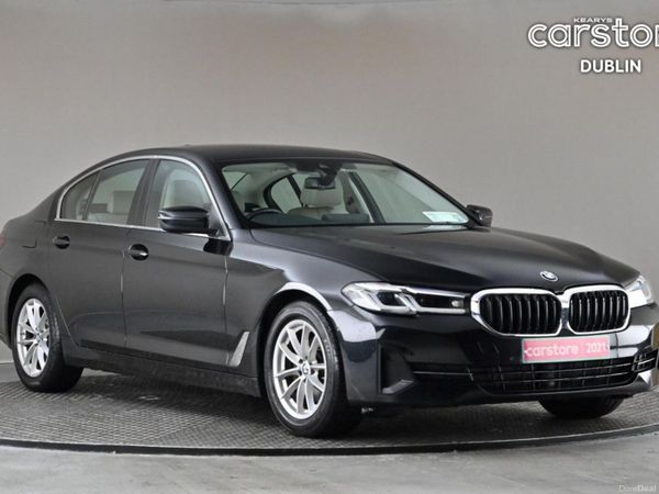 BMW 5-Series Saloon, Diesel, 2021, Black