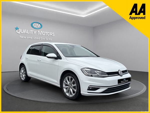 Volkswagen Golf Hatchback, Petrol, 2019, White