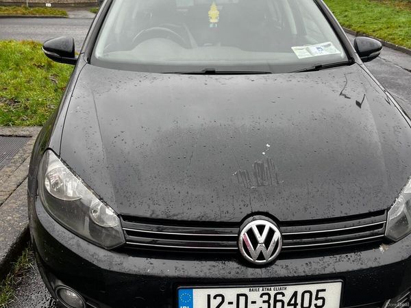 Volkswagen Golf Estate, Diesel, 2012, Black