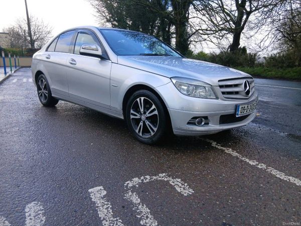 Mercedes-Benz C-Class Saloon, Petrol, 2009, Silver