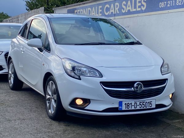 Vauxhall Corsa Hatchback, Petrol, 2018, White
