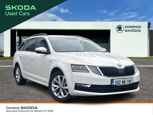 Skoda Octavia Estate, Diesel, 2020, White