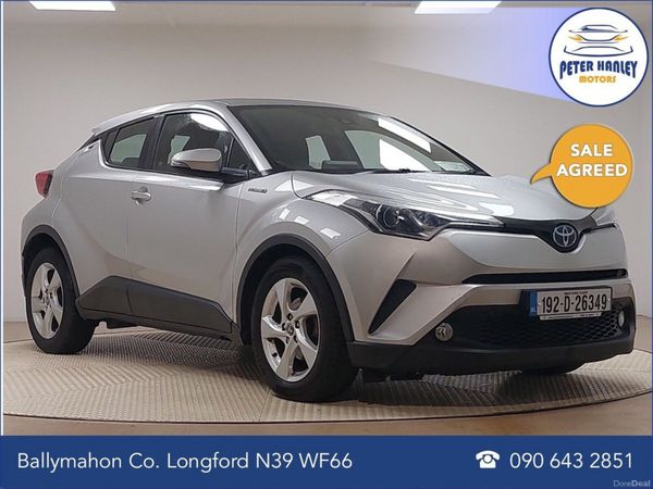 Toyota C-HR Hatchback, Petrol Hybrid, 2019, Silver