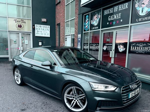 Audi A5 Coupe, Diesel, 2017, Grey