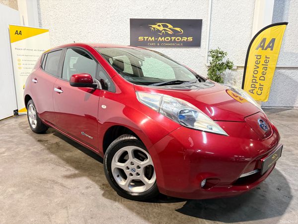 Nissan Leaf Hatchback, Electric, 2015, Red