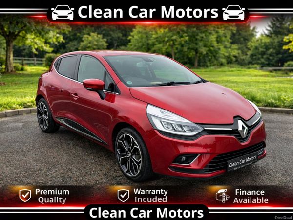 Renault Clio Hatchback, Petrol, 2017, Red