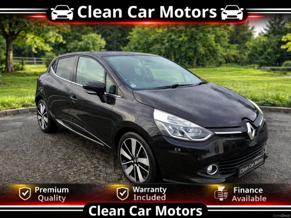 Renault Clio Hatchback, Petrol, 2014, Black