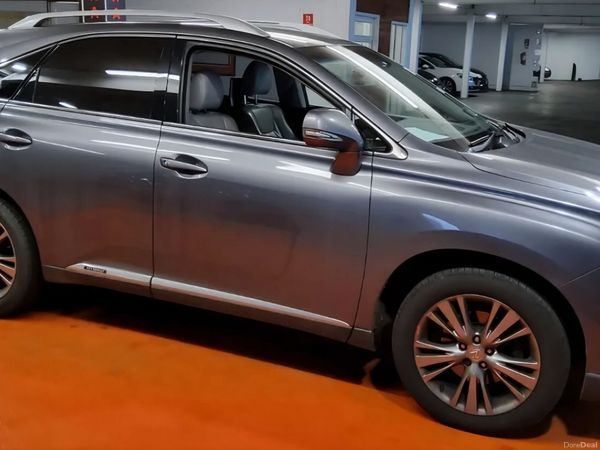 Lexus RX SUV, Petrol Hybrid, 2013, Grey