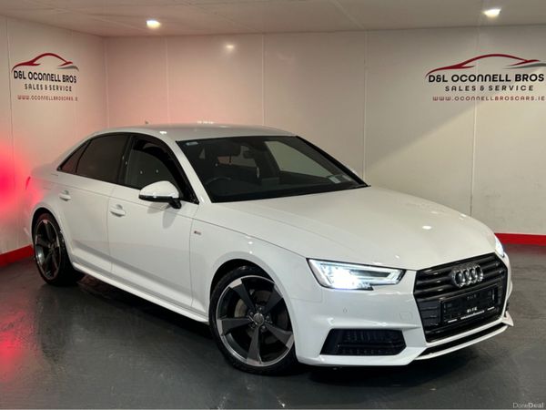 Audi A4 Saloon, Diesel, 2017, White