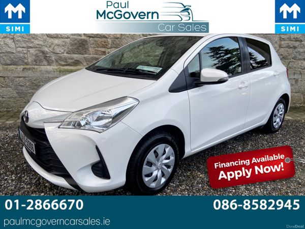 Toyota Vitz Hatchback, Petrol, 2019, White