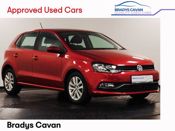 Volkswagen Polo Hatchback, Petrol, 2017, Red