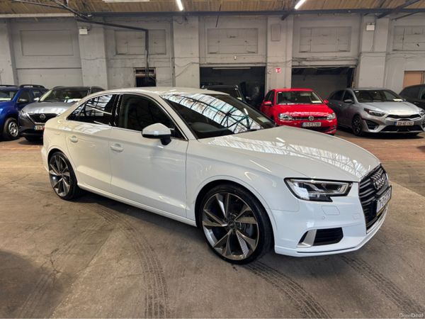 Audi A3 Saloon, Petrol, 2017, White