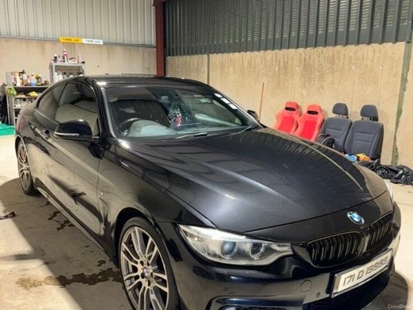 BMW 4-Series Coupe, Diesel, 2017, Black