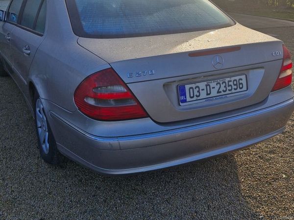 Mercedes-Benz E-Class Saloon, Diesel, 2003, Silver