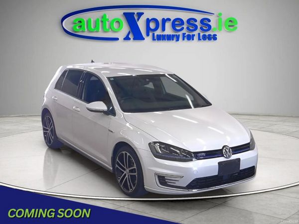Volkswagen Golf Hatchback, Petrol Plug-in Hybrid, 2017, White