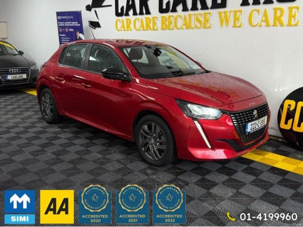 Peugeot 208 Hatchback, Petrol, 2022, Red