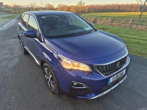 Peugeot 3008 SUV, Diesel, 2017, Blue