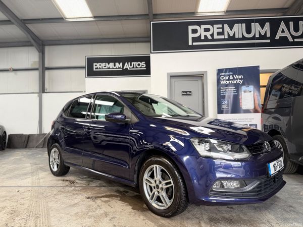 Volkswagen Polo Hatchback, Petrol, 2016, Blue