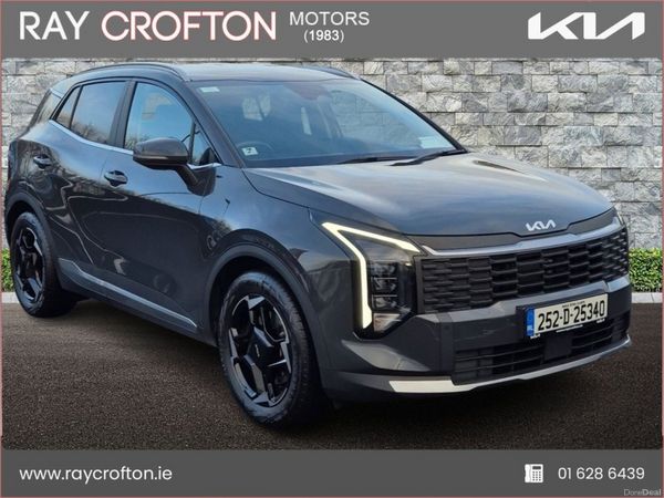 Kia Sportage SUV, Diesel Hybrid, 2025, Grey
