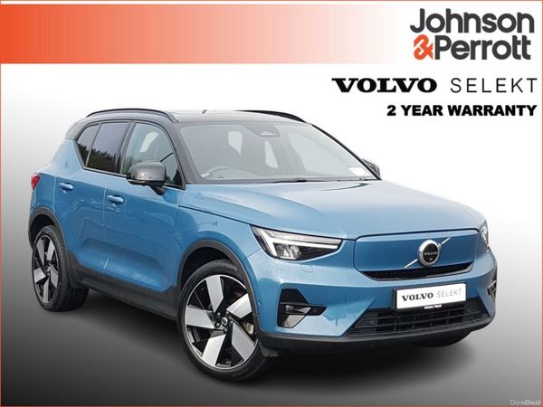 Volvo XC40 SUV, Electric, 2023, Blue