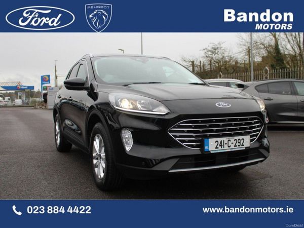 Ford Kuga SUV, Petrol Plug-in Hybrid, 2024, Black