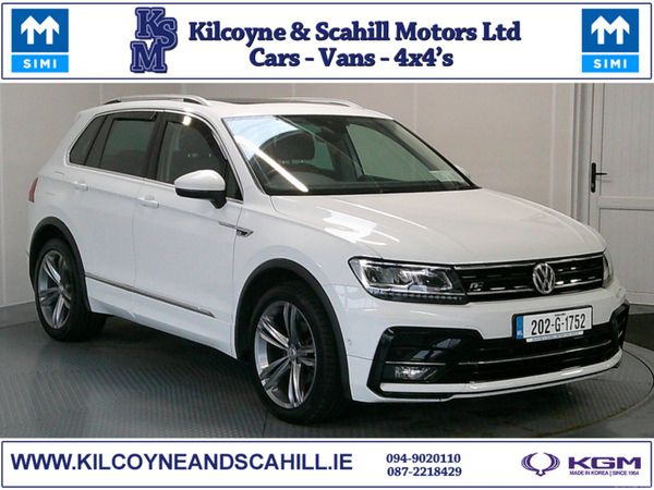 Volkswagen Tiguan SUV, Diesel, 2020, White