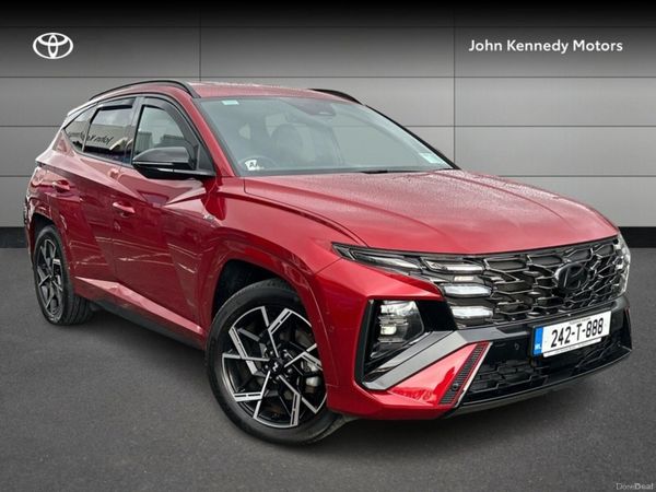 Hyundai Tucson MPV, Petrol Plug-in Hybrid, 2024, Red