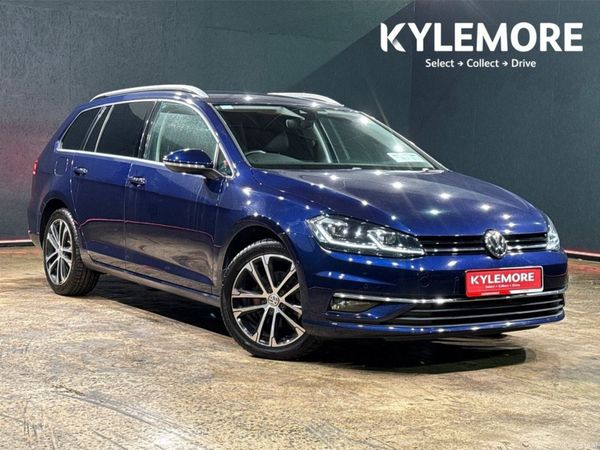 Volkswagen Golf Estate, Petrol, 2020, Blue