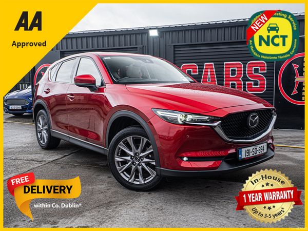 Mazda CX-5 SUV, Diesel, 2019, Red
