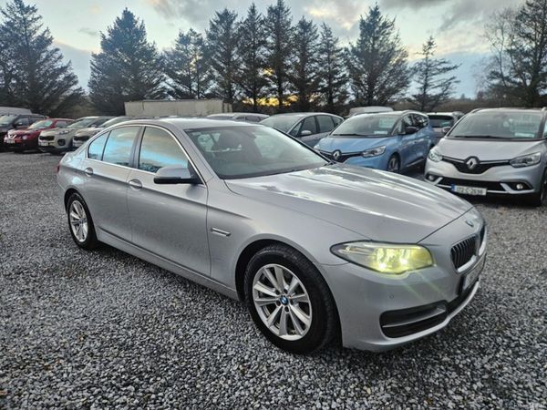 BMW 5-Series Saloon, Diesel, 2015, Silver