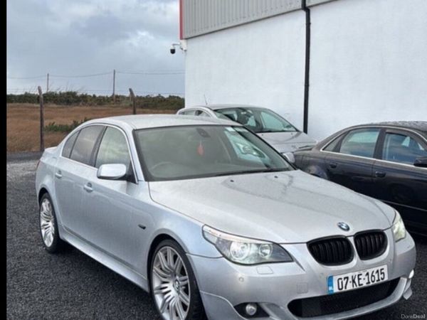 BMW 5-Series Saloon, Diesel, 2007, Silver