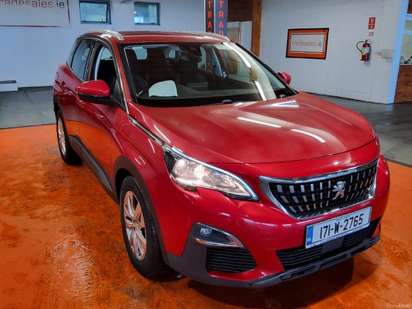 Peugeot 3008 SUV, Diesel, 2017, Red