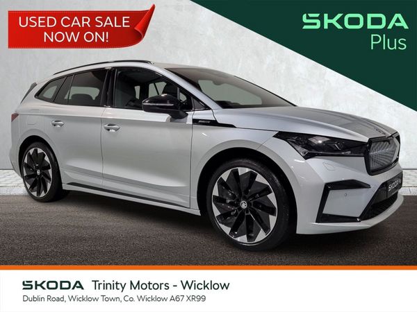 Skoda Enyaq SUV, Electric, 2025, Silver