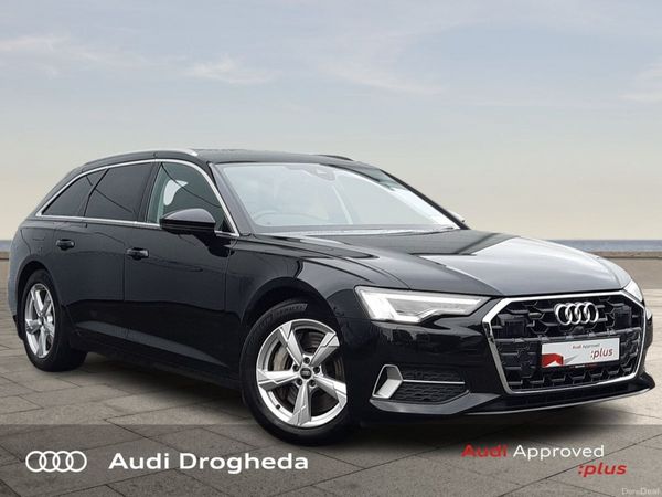 Audi A6 Estate, Petrol Plug-in Hybrid, 2023, Black