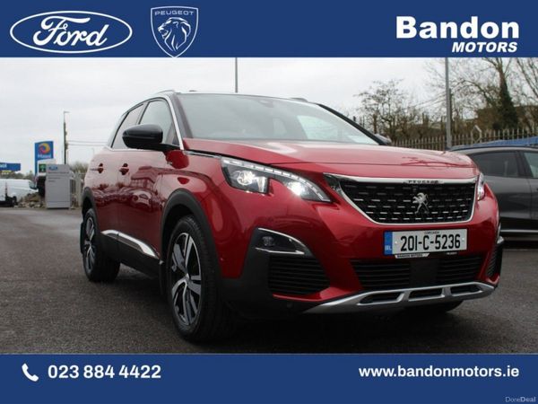 Peugeot 3008 MPV, Petrol, 2020, Red