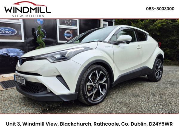Toyota C-HR Hatchback, Petrol Hybrid, 2019, White